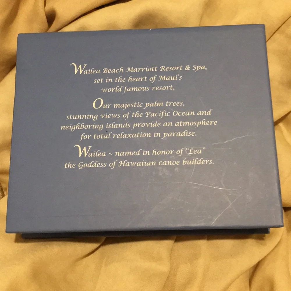 Maui Wailea Beach Marriott Notepad Pencil Set